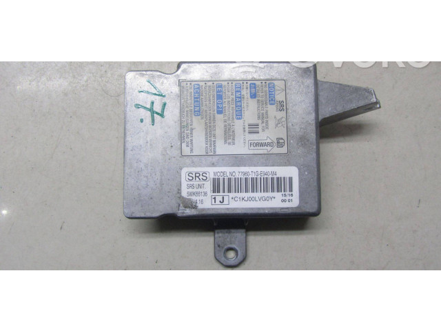 Блок подушек безопасности 77960-T1G-E940-M4 Honda CR-V