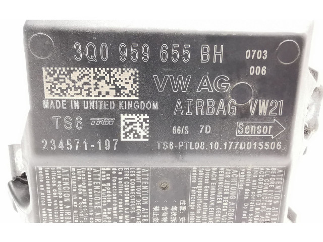 Блок подушек безопасности 3Q0959655BH, 234571197 Skoda Octavia Mk3 (5E)