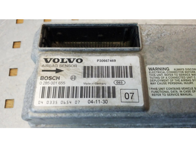 Блок подушек безопасности 0285001655, P30667469   Volvo XC70