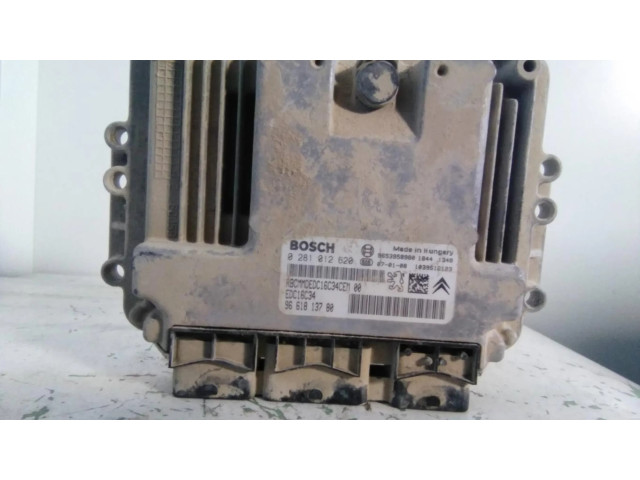 Řídící jednotka 0281012620, CENTRALITAMOTORUCE Citroen Berlingo