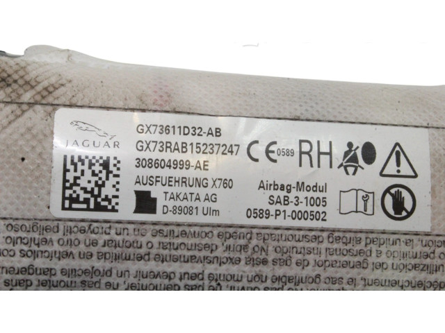 Подушка безопасности в сиденье GX73611D32AB Jaguar XE