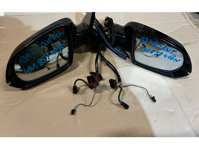 Zpětné zrcátko Audi A8 S8 D4 4H 2015 4H1857409N, 4H0857535E