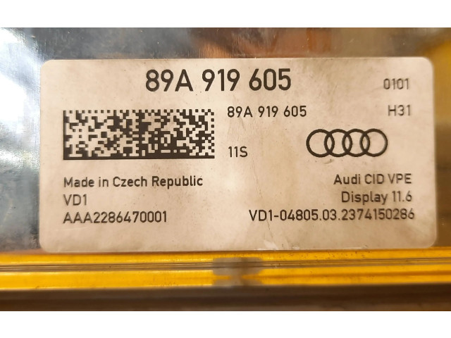 Дисплей    89A919605, 89A919605   Audi e-tron