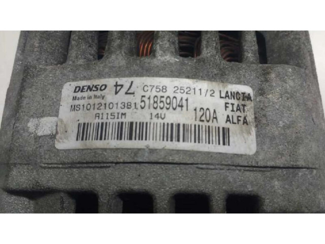 Генератор 51859041, ALTERNADOR   Fiat Punto (199) 1.2     