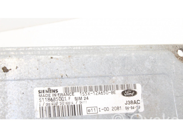 Řídící jednotka 1S5X12A650BE   Ford Fiesta 1986