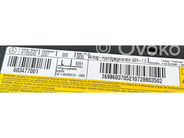 Подушка безопасности в сиденье 1698603705   Mercedes-Benz A W169