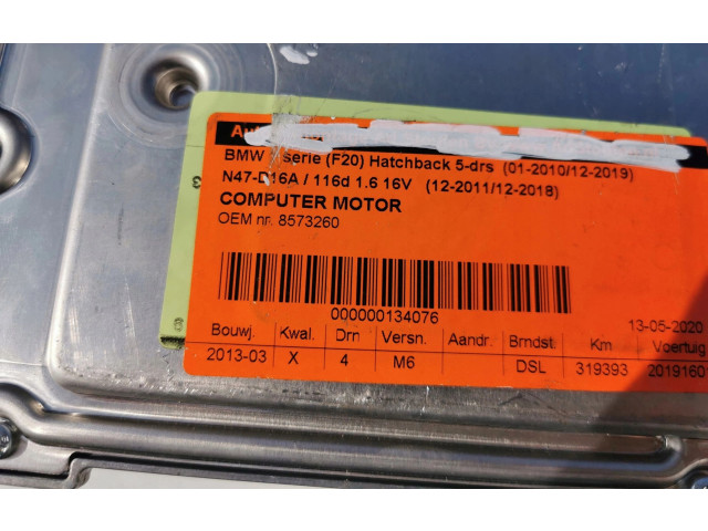 Комплект блоков управления 0281019683, 0281019683 DDE8573260-01 BMW 1 E81 E87