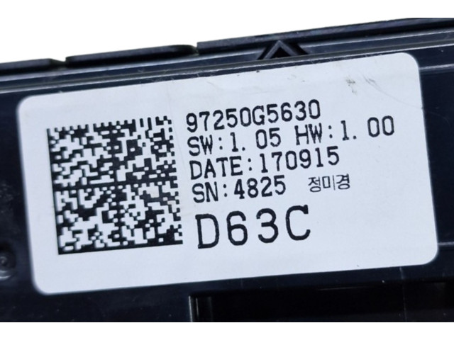 Блок управления климат-контролем 97250G5630, 97250G5XXX KIA Niro