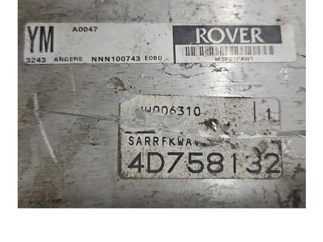 Řídící jednotka NNN100743, 4D758132 Rover 45 2002