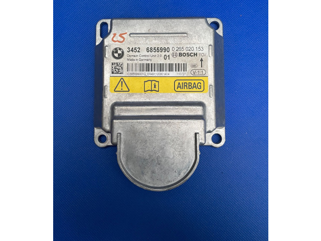 Блок подушек безопасности 6855990, 0265020153 BMW X3 F25