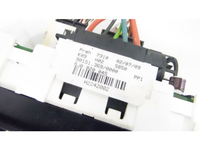 Блок управления климат-контролем Skoda Fabia Mk1 (6Y)