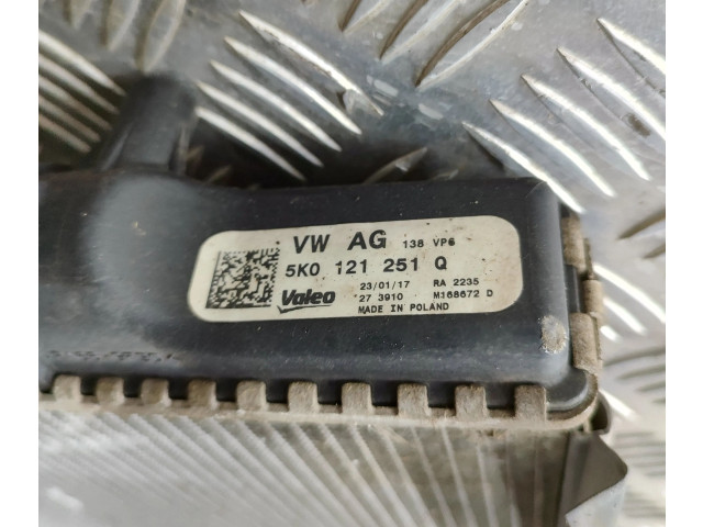 Радиатор охлаждающей жидкости 5K0121251Q    Skoda Yeti (5L)  DFSA 