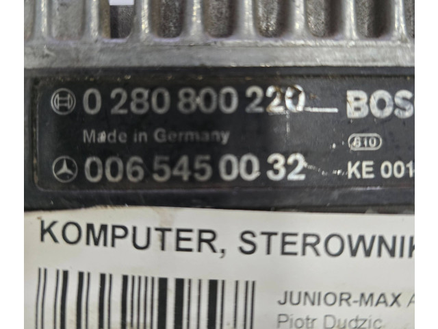 Řídící jednotka 0065450032, 0280800220 Mercedes-Benz E W124 1993