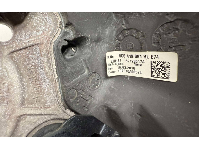 Руль Volkswagen Jetta VI  2011 - 2018 года 5C0419091BL      