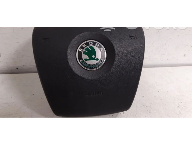 Подушка безопасности водителя 5J0880201D, 5J0880201   Skoda Fabia Mk2 (5J)