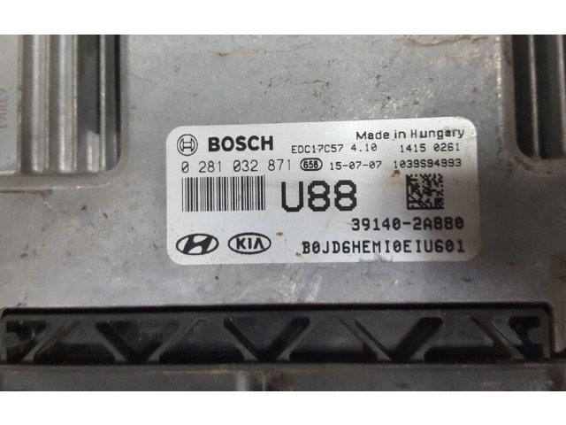 Блок управления двигателя 2A880, 39140 KIA Ceed