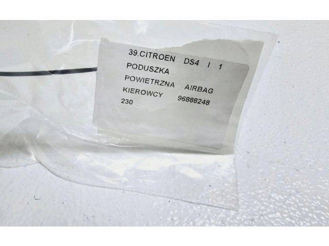 Подушка безопасности водителя 96888248 Citroen DS4