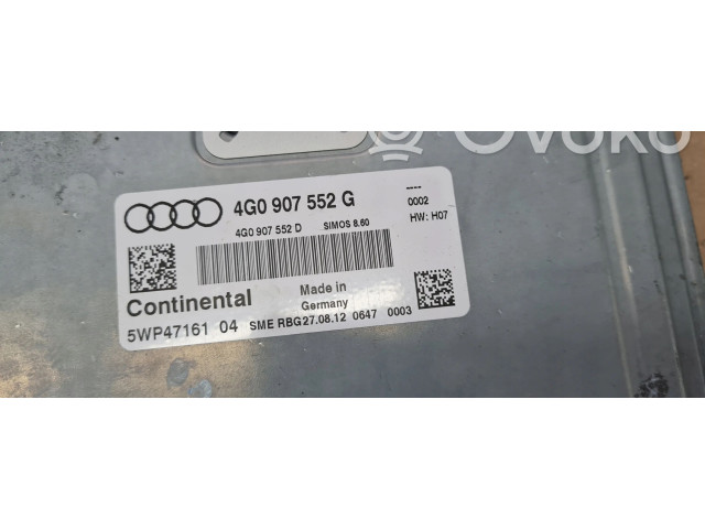 Блок управления двигателя 4G0907552G   Audi A6 S6 C7 4G