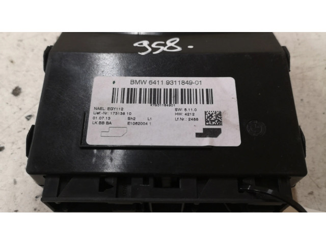 Блок управления климат-контролем 6411931184901, 17313810 BMW 1 F20 F21