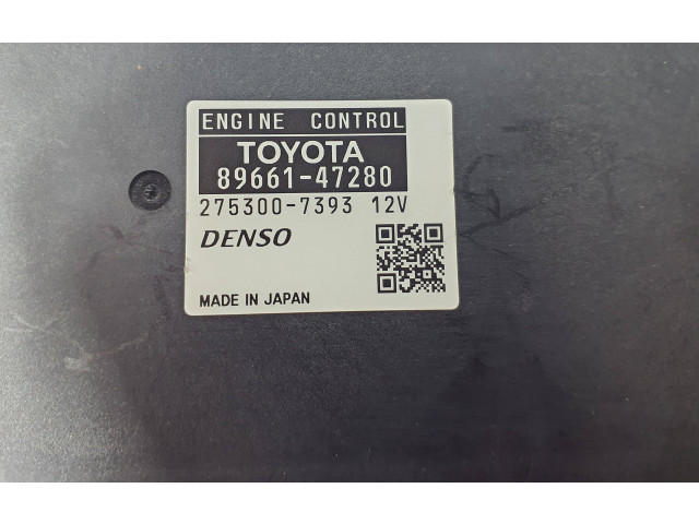 Řídící jednotka 8966147280, 2753007393 Toyota Prius (XW30) 2009