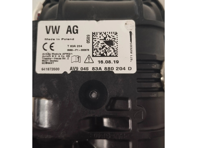 Подушка безопасности пассажира 83A880204D, 641873500 Audi Q3 F3