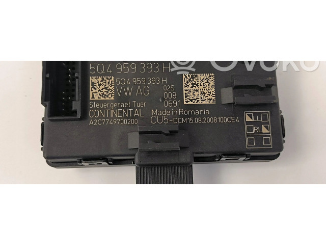 Блок комфорта 5Q4959393H Skoda Octavia Mk4