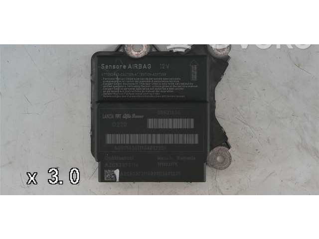 Блок подушек безопасности 50513905 Alfa Romeo Mito