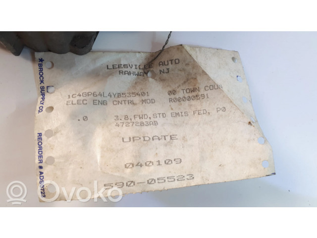 Řídící jednotka P04727283AB, T85EH211901 Dodge Caravan 2002