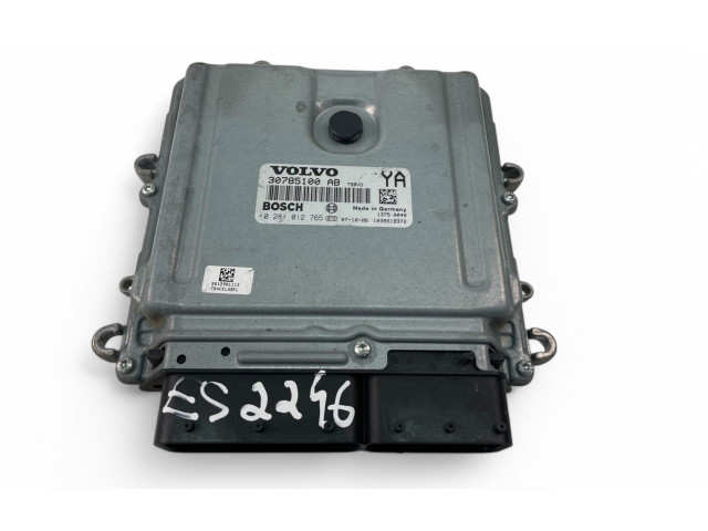 Блок управления двигателем Блок управления 30785100AB, 0281012765   Volvo V70