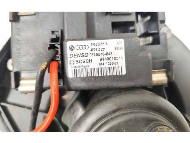 Вентилятор печки    4F0820521A, 9140010511   Audi A6 S6 C6 4F