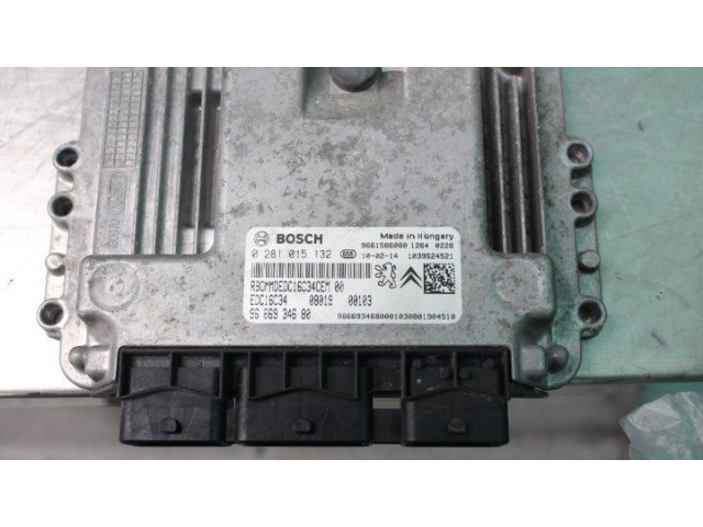 Блок управления впрыском 9666934680, 0281015132   Citroen Nemo