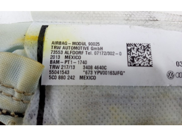 Подушка безопасности в сиденье 5C0880242, 5C0880242   Volkswagen Jetta VI
