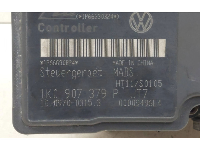 Блок АБС 1K0614117H, 1K0907379P Skoda Octavia Mk2 (1Z) 2004 - 2013 года