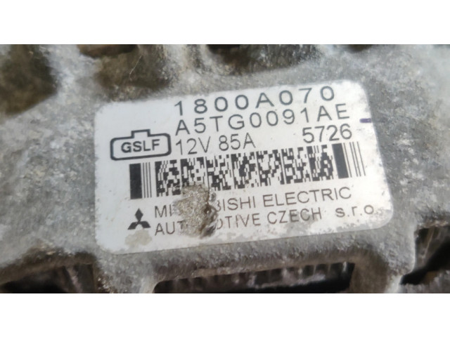 Генератор 1800A070 Mitsubishi Colt CZ3 1.1