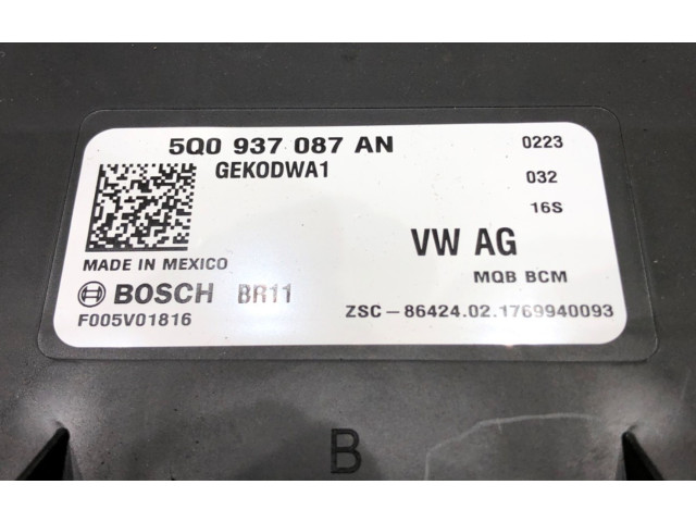 Блок управления 5Q0937087AN   Volkswagen Golf VII