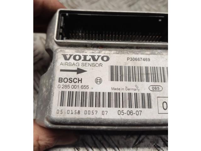 Блок подушек безопасности 0285001655, P30667469 Volvo S60