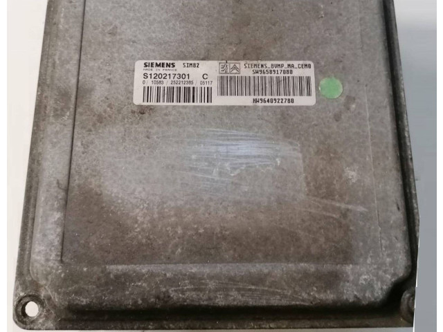 Блок управления коробкой передач SW9658917080, S120217301C   Renault Clio III