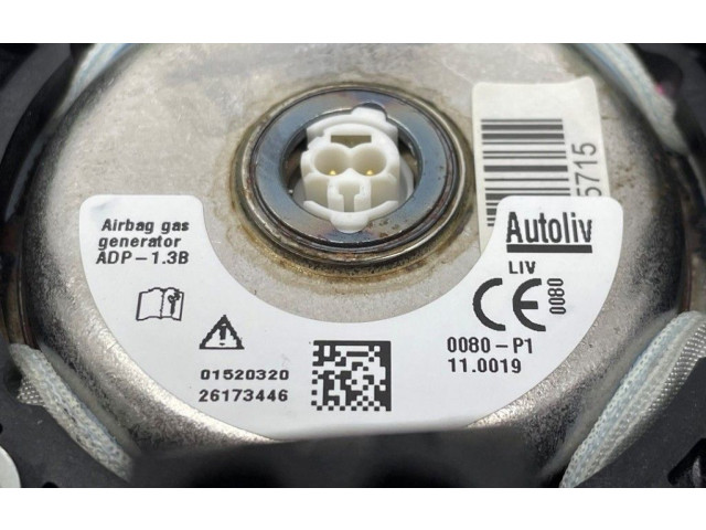 Подушка безопасности водителя 98255207ZD Peugeot 2008 II