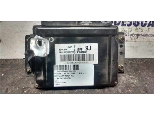 Блок управления двигателем Блок управления 96417301, 5WY5442E   Chevrolet Matiz