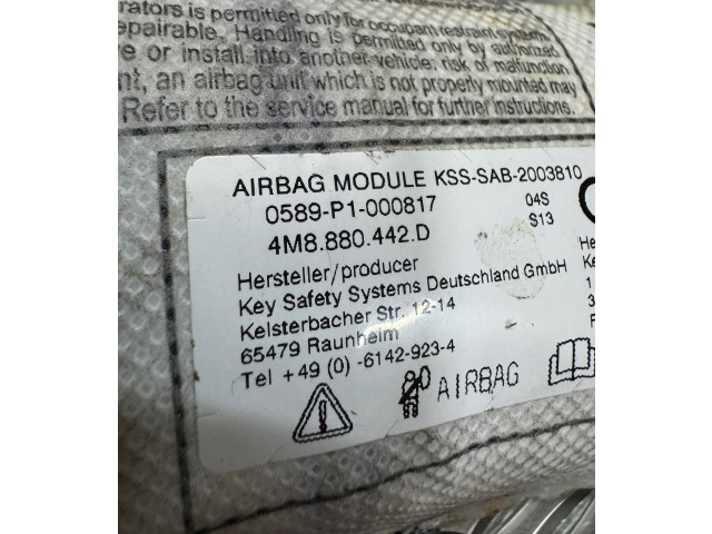 Подушка безопасности в сиденье 4M8880442D   Audi Q8