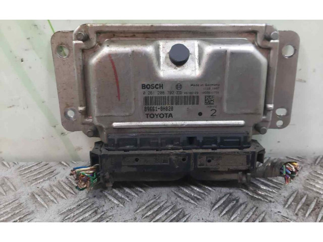 Блок управления двигателем ECU    0261208702   Citroen C1