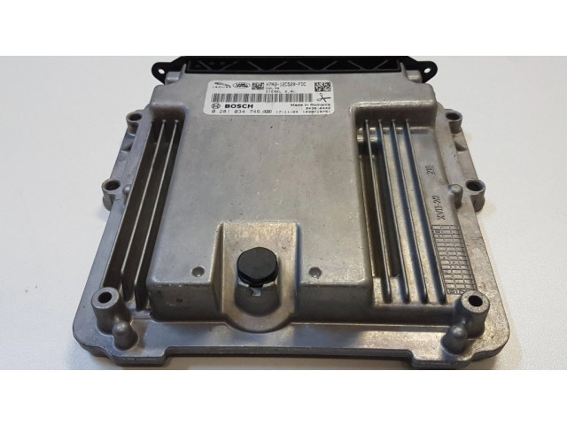 Блок управления двигателя H7A312C520FDC, 0281034746 Jaguar XE