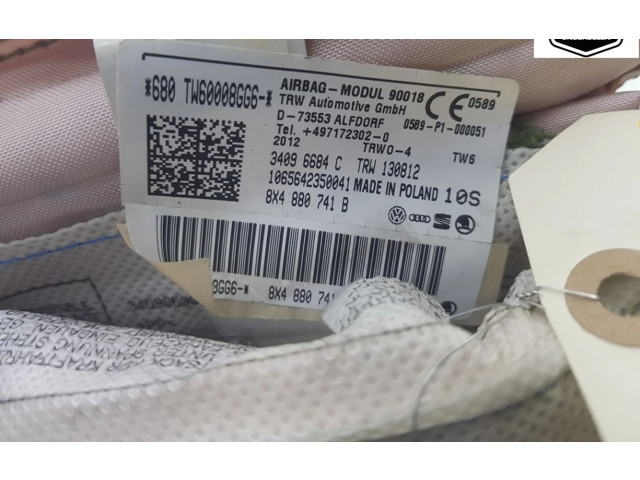 Боковая подушка безопасности 8X4880741B, 8X4880741B   Audi A1