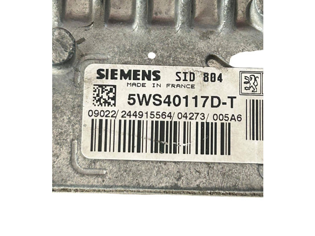 Řídící jednotka 5WS40117DT Citroen C3 Pluriel 2005