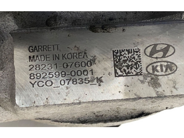 Turbodmychadlo Турбина 28231-07600   KIA Stonic   