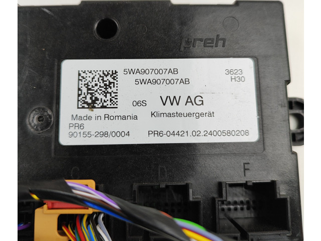 Блок управления климат-контролем 5WA907007AB Audi A3 8Y