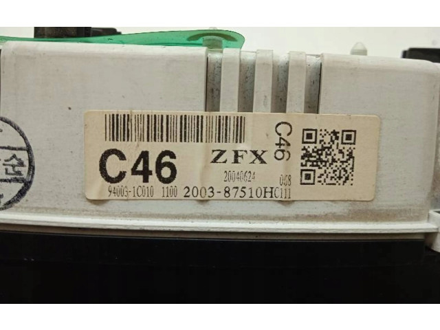 Панель приборов 94003-1C010, 2003-87510HC111 Hyundai Getz
