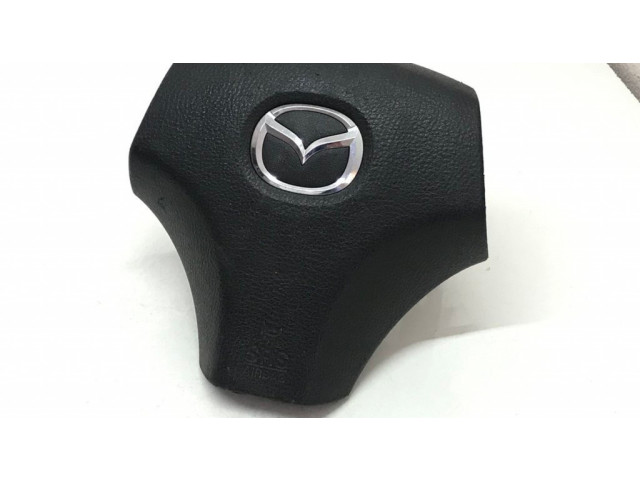 Подушка безопасности водителя T93215A, LE5457K0002 Mazda MPV II LW