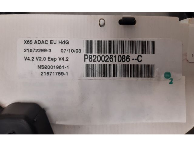 Спидометр (приборный щиток) 403002199967   Renault Clio II   