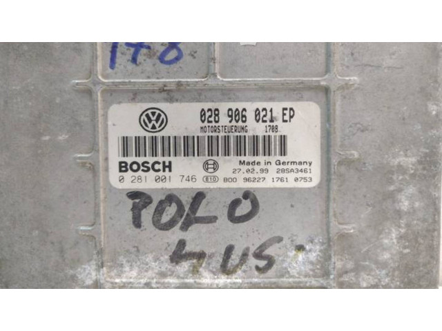 Řídící jednotka 028906021EP, 28SA3461 Volkswagen Caddy 2001